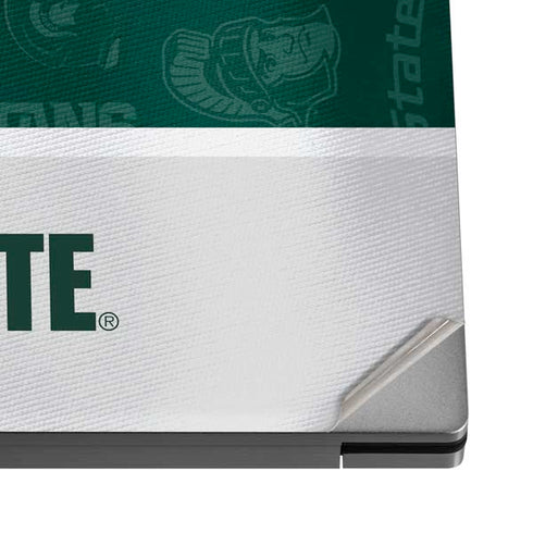 Michigan State University Jersey Split Dell XPS Skin